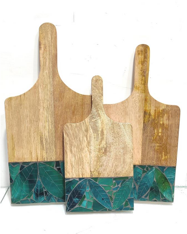 Mosaic Wooden Chopping Board