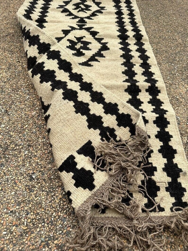 3x6Wool Rug, Turkish Rug, Free Shipping Rug, Kitchen Kilim Rug, Oriental Rug, Jute Wool Rug, Boho Area Rug..